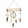Zen Dream Catcher Bamboo and Leather 9" Wide x 15" Tall 1 Count Assorted Zen Dream Catcher Bamboo and Leather 9" Wide x 15" Tall 1 Count Assorted
