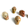 Small Soapstone Skull Carving Made in Peru 1" Assorted 1 Count Small Soapstone Skull Carving Made in Peru 1" Assorted 1 Count