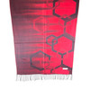 Red and Black Miami Hexagon Pashmina Scarf Red and Black Miami Hexagon Pashmina Scarf