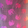 Rainbow  Fancy Elephant Paisley Pashmina Scarf Rainbow  Fancy Elephant Paisley Pashmina Scarf