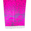 Pink and Purple Wavy Acid Pashmina Scarf