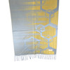 Silver and Gold Miami Hexagon Pashmina Scarf