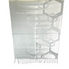 Silver and Grey Miami Hexagon Pashmina Scarf