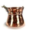 Rustic Hand Made Copper Cauldron Made in Turkey with Handle 1 Piece Assorted