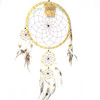 Dream Catcher Suede and Bone 11" Diameter 1 Count Assort