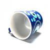 Evil Eye Matte Blue Coffee Mug Cup 1.5 Cup