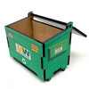 Green Desk Dab Dumpster Printed Cedar Box 4.25" x 3.5" - USA Made Green Desk Dab Dumpster Printed Cedar Box 4.25" x 3.5" - USA Made