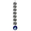 Lucky 7 Seven Filigree Elephant Zinc Authentic Evil Eye Decor 17" EE50053 Lucky 7 Seven Filigree Elephant Zinc Authentic Evil Eye Decor 17" EE50053