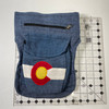Dark Blue Colorado Fanny Pack Hand Made 1 Count