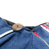 Denim Floral Colorado Cotton Side Bag with Patches Hand Made 1 Count Denim Floral Colorado Cotton Side Bag with Patches Hand Made 1 Count