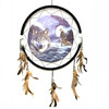 Wild Wolves, 24" D Dream Catcher