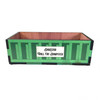 Rolloff Qtip ISO Dab Dumpstar Printed Cedar Box 9.5 x 4.5" x 3.25" - USA Made 1 Count Assorted Color