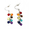 Chakra Stone Bead Earring 1 Pair on Display Card