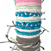 Pastel Macramé Bracelet 1 Count Assorted Pastel Macramé Bracelet 1 Count Assorted