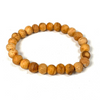 Round Small Beaded Sacred Palo Santo Beaded Bracelet 1 Count
