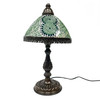 Medium Tiffany Style Turkish Mosaic Lamp 18" 9.75" 1 Count Assorted Colors