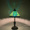 Medium Tiffany Style Turkish Mosaic Lamp 18" 9.75" 1 Count Assorted Colors