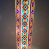 Giant Cylinder Barber Pole 6��� Feet Tall  Mosaic Turkish Light- 1 Count Assorted