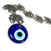 Eternal 7 Elephants Zinc Authentic Evil Eye Decor from Turkey EE50092 EE50091