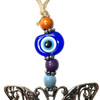 Metal Butterfly Zinc Authentic Evil Eye Decor from Turkey EE50095