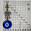 Metal Elephant with Colorful Beads Zinc Authentic Evil Eye Decor from Turkey EE50096 Metal Elephant with Colorful Beads Zinc Authentic Evil Eye Decor from Turkey EE50096