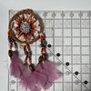 Leather Beads and Wood Dream Catcher DC78 3.5"x12" 1 Count Assorted Leather Beads and Wood Dream Catcher DC78 3.5"x12" 1 Count Assorted