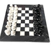 Hand Made Onyx Chess Set with Travel Box Hand Made Onyx Chess Set with Travel Box