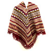 Square Native Ecuador Poncho with Hood 1 Count Assorted Square Native Ecuador Poncho with Hood 1 Count Assorted