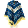 Square Native Ecuador Poncho with Hood 1 Count Assorted Square Native Ecuador Poncho with Hood 1 Count Assorted