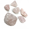 Small Piece Rose Quartz Rough By the 1 Pound Assortment (80-150gr) Small Piece Rose Quartz Rough By the 1 Pound Assortment (80-150gr)