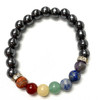 Hematite Chakra Beads Real Stone Bracelet