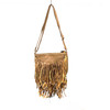 Leather Fringe Bag Assorted Colors 1 Count