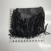 Leather Fringe Bag Assorted Colors 1 Count