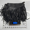 Leather Fringe Bag Assorted Colors 1 Count