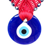 Double Peacock Macramé Evil Eye  3.5"x8" 1 Count Assorted Double Peacock Macramé Evil Eye  3.5"x8" 1 Count Assorted