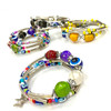 Evil Eye Memory Wire Bracelet Assorted Colors 1 Count Evil Eye Memory Wire Bracelet Assorted Colors 1 Count