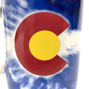 Tie Dye Colorado Flag Mug Souvineer Tie Dye Colorado Flag Mug Souvineer