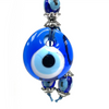 Who's There Owl Lucky Evil Eye Key Ring Chain 1 Count Assorted