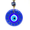 Hand Painted Gold Evil Eye 5" #6 Hand Painted Gold Evil Eye 5" #6