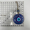 Hand Painted Gold Evil Eye 5" #6 Hand Painted Gold Evil Eye 5" #6