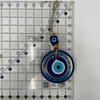Hand Painted Gold Evil Eye #4