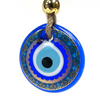 Hand Painted Gold Evil Eye #2