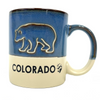 Colorado Blue Bear Color Ceramic Coffee Mug