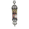 Jesus Open Book Icon Crucifix Wall Tapestry 9.5"