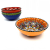 Turkish Porcelian Bowl 8" 1 Count Assorted Colors