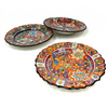 Turkish Porcelian Plate 11.85" 1 Count Assorted Colors