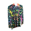 Tie Dye Long Sleeve Cotton Pullover w/ Zippers & Hood Assorted Sizes