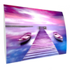 Dock Side 3D Moving Picture Lenticular Art 11.5" x 15.5"