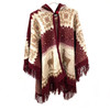 Alpaca Rectangle Poncho from Ecuador 1 Count Assorted