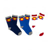 Assorted 12 Pack 70's Style Colorado Socks 1 Size Fits Most Assorted 12 Pack 70's Style Colorado Socks 1 Size Fits Most